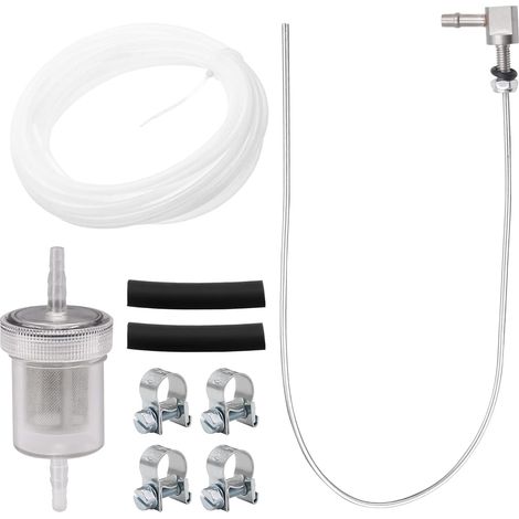 52cm Extracteur de Réservoir Kit, kit de Tuyau de Chauffage Carburant Tuyau de Support de Carburant Durable avec 1 Filtre à Huile 1 Tuyau de Carburant etc (1/5)