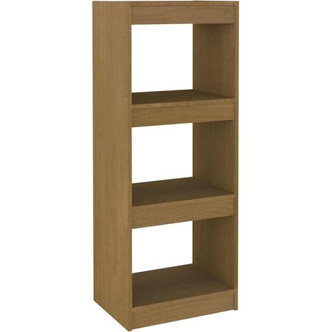Maison Exclusive - Bücherregal/Raumteiler Honigbraun 40x30x103,5 (1/5)
