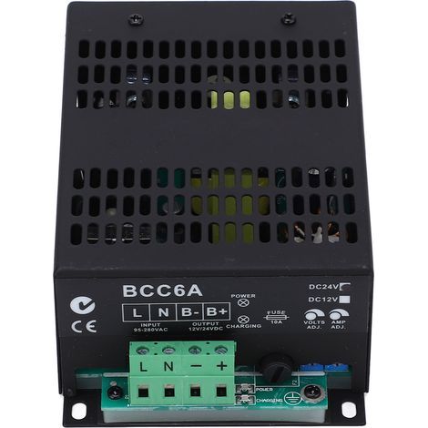 Chargeur de batterie intelligent à 3 étapes pour groupe électrogène, compatible avec les batteries au plomb-acide, 95-280 V CA et 24 V. (1/5)