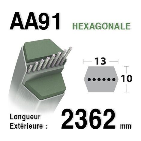 Sechskantriemen AA91 UNIVERSAL FGP016402