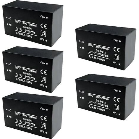 Stück AC/DC-Netzteilmodul AC/DC-Wandler 220 V auf 5 V intelligent