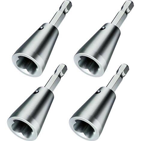 Outil de torsion de fil 2/4 pièces pour perceuse. Outil de torsion de fil puissant et haute efficacité pour électriciens.-AquaForge (1/5)