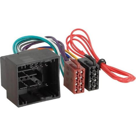 Adaptateur ISO Autoradio compatible avec Citroen Peugeot Toyota ap16
