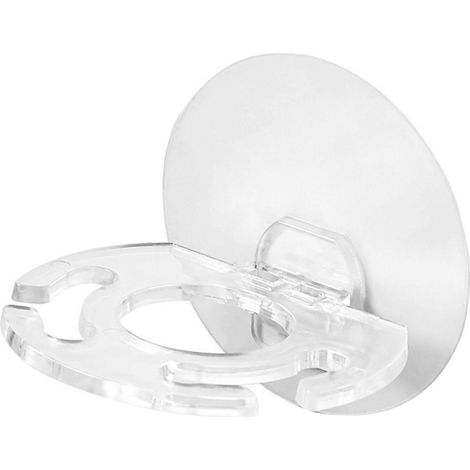 Porte-brosse à dents autoportant avec ventouse et étagère robuste pour salle de bain, chambre et cuisine (1/5)