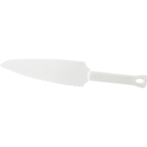 Zenker Tortenmesser 2in1 Classic 30cm weiß Kunststoff Messer Backzubehör Gadget