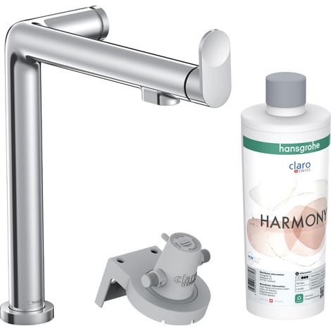 Hansgrohe Aqittura M91 - Mitigeur d'évier avec fonction filtrante, chrome 76802000 (1/5)