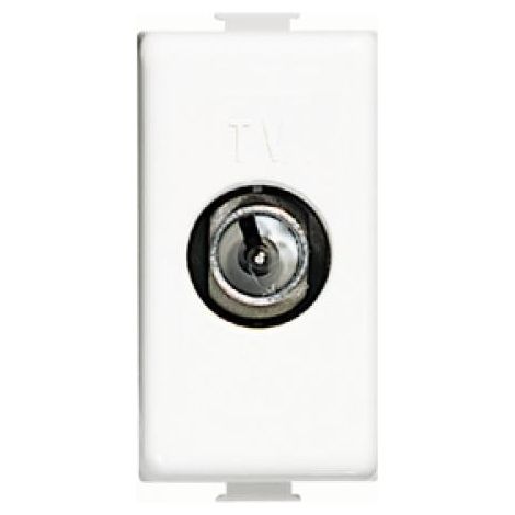 Presa TV passante Matix modulo singolo BTIAM5173P per impianti coassiali