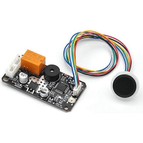 KL261 R558-S DC5.5-15V Fingerabdruck-Zutrittskontrollkarte mit geringem Stromverbrauch, Relaisausgang und Selbstverriegelungsmodus. (1/5)