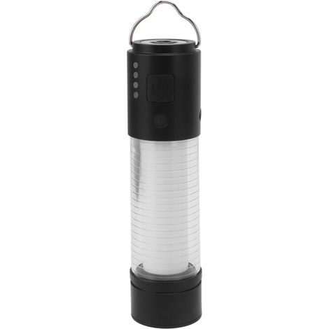 Lanterne de camping LED USB Type C 2600mAh lampe magnetique avec trépied pour urgence tempêtes coupures courant (1/5)