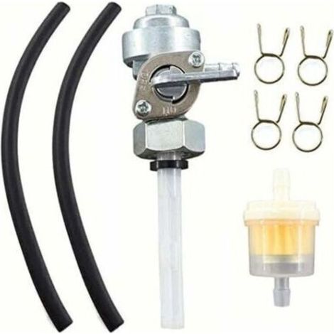 Kraftstoffhahn mit Schlauch für Einhell STE2500, STE3500, STE5500, Scheppach SG2600, SG3500, Güde GSE 2701 Generatoren. (1/5)