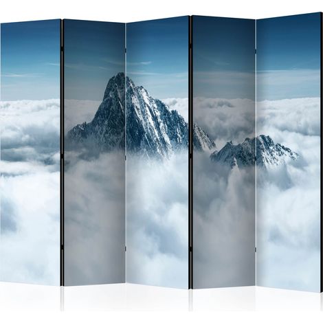 Paravento - Mountain in the clouds II [Room Dividers] - 225x172 (1/4)