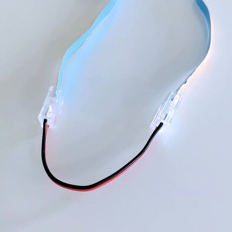 Connecteur Double pour Ruban LED COB 8mm IP44 - SILAMP