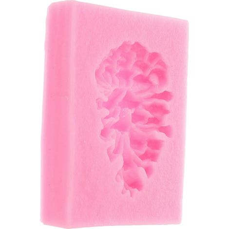 Moule à gâteau pomme de pin, moule en silicone, pâtisserie, rose de Noël (1/5)