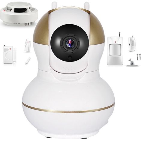 TrAdE Shop Traesio - Antifurto Allarme Wireless Controllo Remoto Telecamera Ip Sensore Porte Finestre - (1/5)