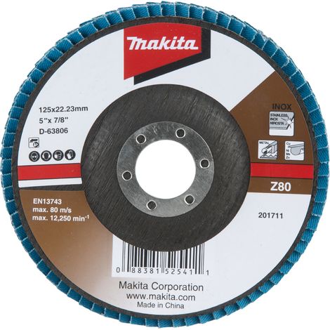 Makita D-63806 disco abrasivo 125 mm per smerigliatrice (1/2)