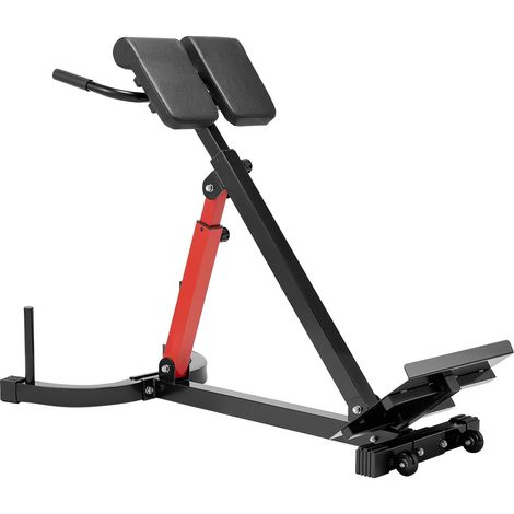 Banc Hyperextension Romain, 350 lbs, Machine Réglable Multi-Fonctions pour Fessiers, Ischio-jambiers, Lombaires et Abdos, Équipement de Fitness pour Maison. (1/5)