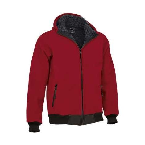 Chaqueta softshell de protección térmica VALENTO Blummer 10/12 niño Rojo