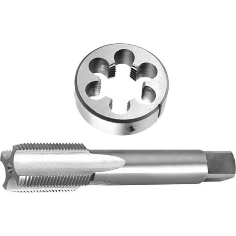 Jeu tarauds et filières, 2 pièces, M27x1,5, HSS, pas à droite (1/5)