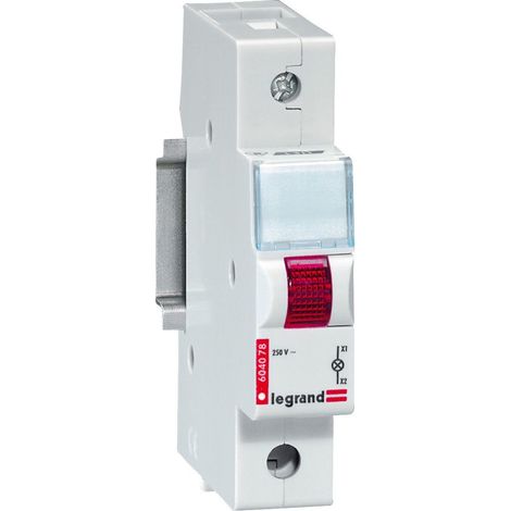 Luz indicadora LED, L 311, roja