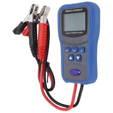 100-2000 CCA Autobatterietester, Kfz-Analysator, Autobatterietester für LKW, Boote, Motorräder und Boote mit LCD-Bildschirm - (1/5)
