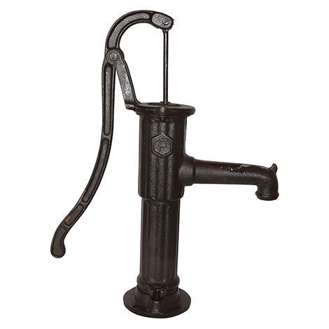 Spido – Pompe manuelle Spid’O Classic MA 12 – Débit 1,2 m³/h – Hauteur d’aspiration 7 m – Corps fonte traité antirouille – Hauteur 66 cm