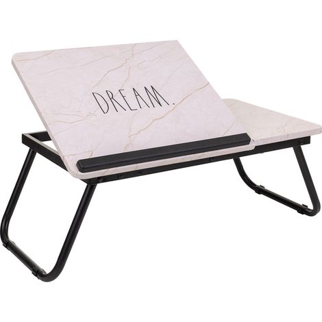 Mesa escritorio plegable blanca 61x35.5x20 (1/5)