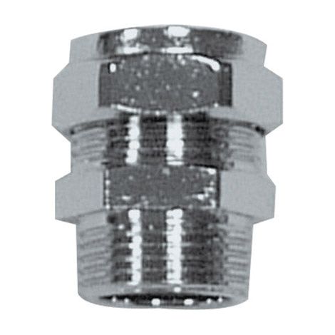 PrimaPlus 15mm x 3/4" Male Chrome Compression Adaptor - Brass (1/3)