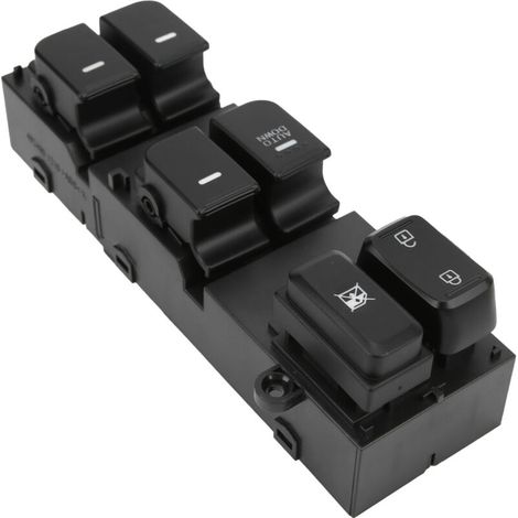 Hauptschalter für elektrische Fensterheber 93570-2T000, ABS-Metall-Ersatzteil für Kia Optima LHD 2011-2013