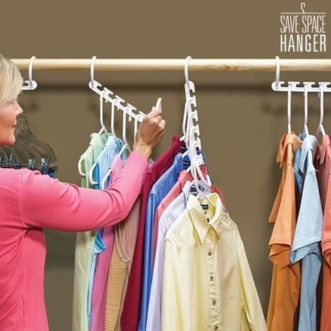 Cintre Multiple Save Space Hanger (Pack de 8) (1/3)