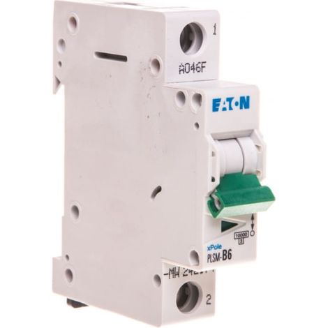 Disyuntor 1P B 6A 10kA CA PLSMB6MW 242174
