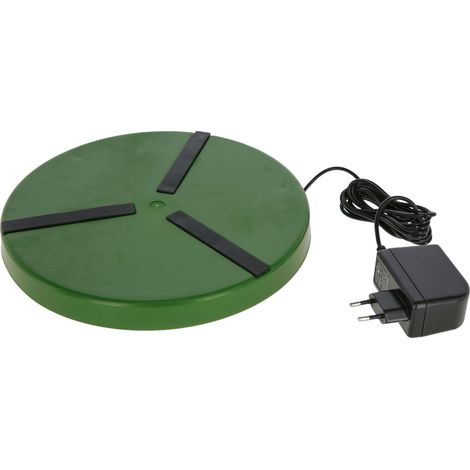 Kerbl - Piastra riscaldante per abbeveratoio di pollame, 24 V, con Alimentatore di Rete (1/3)