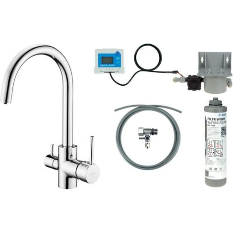 Deante BCHF064M grifo de cocina con filtro de agua cromado