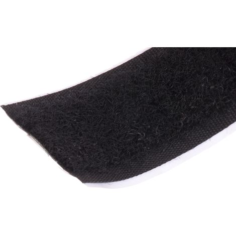 Ruban auto-agrippant RS PRO, 20mm x 5m, Noir ( Prix pour 1 ) (1/2)