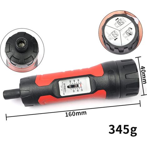 Chiave dinamometrica da 6,35 mm, cacciavite professionale regolabile, strumento manuale di precisione per meccanici e tecnici - ALTRO (1/3)