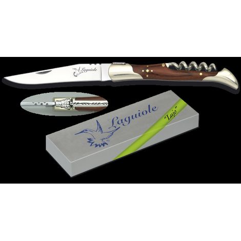Cuchillo laguiole laguiole hoja 9.5 cm con sacacorchos