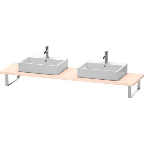 Console Duravit UNIVERSAL 550xbis 800x30mm abricot peral soie matte