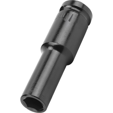 Adaptateur pour clé électrique/perceuse pneumatique à douille hexagonale en acier au carbone, rallonge 78 mm x 11 mm (1/5)