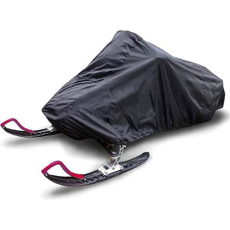 Housse imperméable pour motoneige d'extérieur, résistante à la poussière et à la neige, 368 × 130 × 121 cm (1/5)