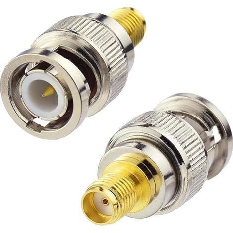 Adaptateur fiche BNC / prise SMA (1/4)