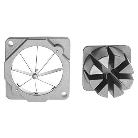 HENDI Lama per taglia patate da 8 pezzi, per HENDI Taglia patate 630402, fornito con placca per spintore (1/3)