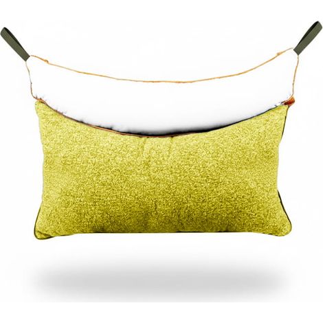 Cuscino ergonomico verde per dormire (1/5)
