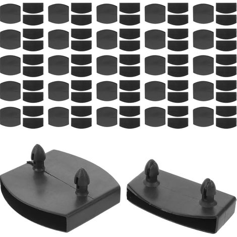 Supports de sommier à lattes en plastique Unomor 55 x 9 mm (1/5)