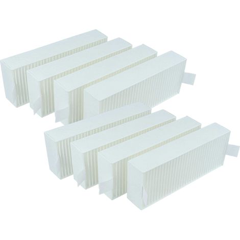 vhbw 8x filtro compatibile con Neff T48PD7BX2/03, T48PD7BX2/02, T48PD7BX2/01, T48PD7BX2/35, T48PD7BX2/20 cappa da cucina, carta filtrante