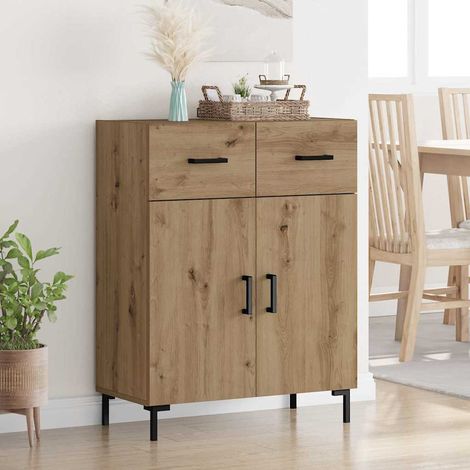 Sideboard Artisan Oak 69.5 x 34 x 90 cm Engineered Wood vidaXL (1/5)