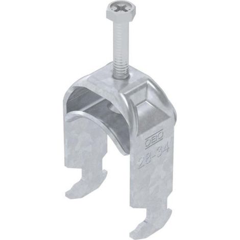 OBO Bettermann Collare a staffa 2056 28-34mm Acciaio zincato a fuoco, 1186029