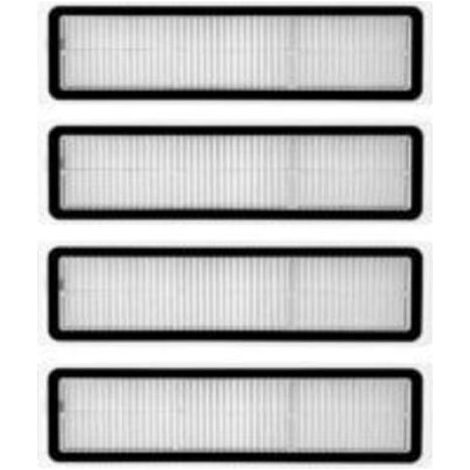 Lot de 4 Filtres Hepa pour Xiaomi Dreame D9 Robot Aspirateur Cle Accessoires