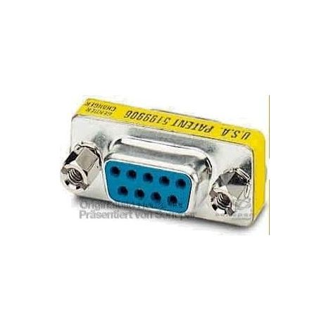 EFB-Elektronik Mini-Gender-Changer DSub 9pol EB411