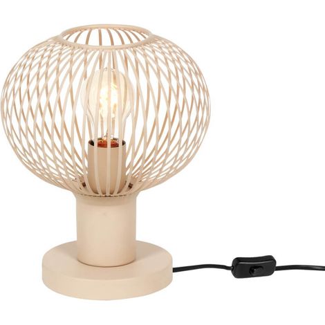 Lampe de table loft sable boule Ø23 E27 GILA Trio (1/3)