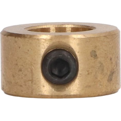 Butée de perçage en laiton pour foret, bague de positionnement pour le travail du bois, 10 mm / 0,39 po (1/5)