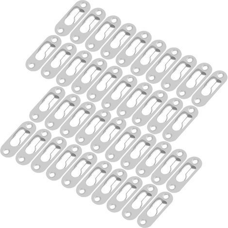 4 crochets en acier inoxydable en forme de S pour salle de bain, cuisine et vestiaire (1/5)
